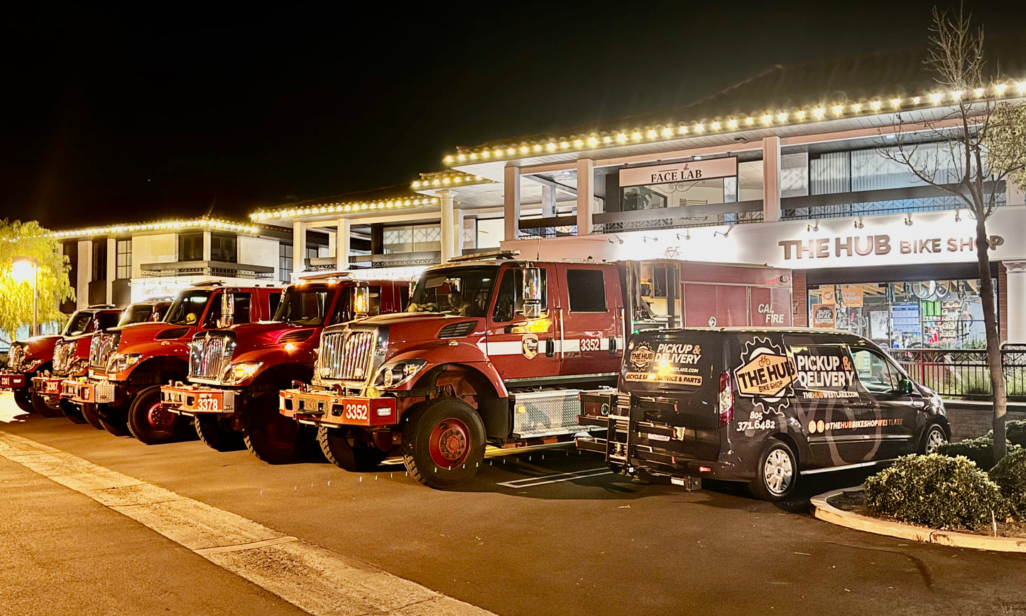 THE HUB Bike Shop is donating 100% of Proceeds to California Strong to Support Fire Victims! Get a Complete Professional Bike Tune-up For $59!