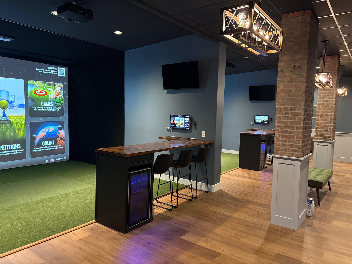 Indoor Golf With Trackman Technology at SVN2! Three Hours of Practice or Play for up to 4 Players Just $68! (Value $150). Can Divide Play Into Short or Long Blocks.