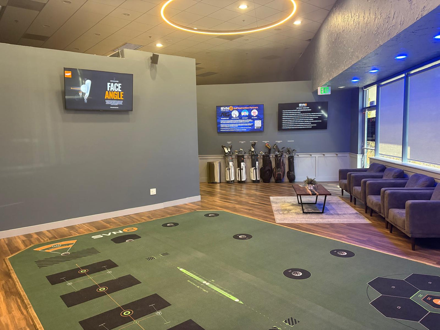 Indoor Golf With Trackman Technology at SVN2! Three Hours of Practice or Play for up to 4 Players Just $68! (Value $150). Can Divide Play Into Short or Long Blocks.