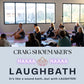 Small Group LAUGH BATH Session With Craig Shoemaker! Like a Sound Bath But With Laughter! Lower Stress, Shift Emotional Energy. Spots Just $15. (Value $35)